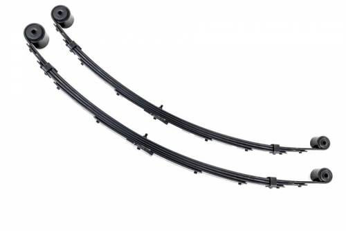 Rough Country - 8024Kit | Rear Leaf Springs | 3" Lift | Pair | Jeep Cherokee XJ 2WD/4WD (1984-2001)