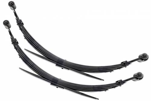 Rough Country - 8200Kit | Rear Leaf Springs | 4" Lift | Pair | GMC Half-Ton Suburban 4WD (1973-1976)
