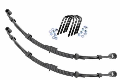 Rough Country - 8008Kit | Rear Leaf Springs| 2.5" Lift | Pair | Jeep CJ 5 4WD (1976-1983)