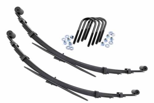 Rough Country - 8023Kit | Rear Leaf Springs | 3" Lift | Pair | Jeep Grand Wagoneer (84-90)/Wagoneer (76-83) 4WD