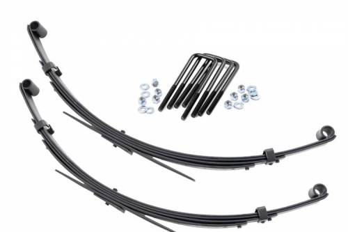 Rough Country - 8025Kit | Rear Leaf Springs | 3" Lift | Pair | Toyota Truck 4WD (1979-1985)