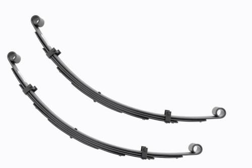 Rough Country - 8041Kit | Front Leaf Springs | 4" Lift | Pair | Toyota Land Cruiser FJ40 4WD (1964-1980)