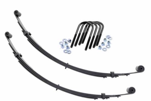 Rough Country - 8032Kit | Rear Leaf Springs | 3" Lift | Pair | Ford Explorer 4WD (1991-1994)