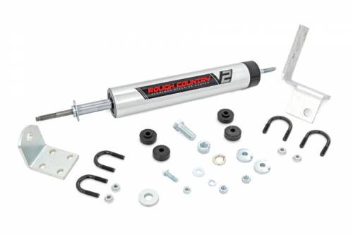 Rough Country - 8732670 | V2 Steering Stabilizer | Chevy/GMC 1500 Truck/SUV 4WD