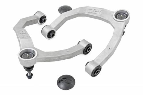 Rough Country - 10018 | Rough Country Aluminum Forged Upper Control Arms OE Upgrade (2019-2025 Silverado, Sierra 1500 2WD/4WD)