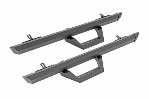 Rough Country - 51081 | Rough Country SRX2 Adjustable Aluminum Step For 2 Door Ford Bronco 4WD | 2021-2023