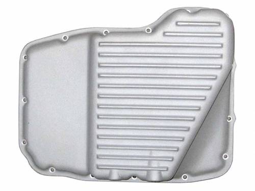 PML Covers - 11079-AC | Chrysler, Dodge 68RFE, 66RFE, 65RFE, 545RFE, 45RFE Deep 2 Quart Over Stock Transmission Pan | As Cast Finish