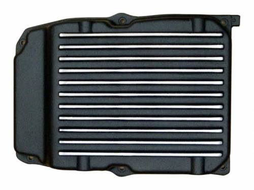 PML Covers - 11117-B | Chrysler, Mercedes Nag1, 722.6, W5A580, W5A380, W5J400 Deep Transmission Pan | Black Finish