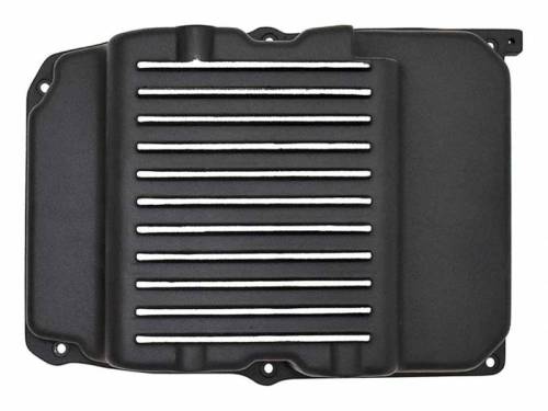 PML Covers - 11124-B | Chrysler Mercedes Nag1, 722.6, W5A580, W5A380, W5J400 Deep 2.5 Quarts Over | Black Finish