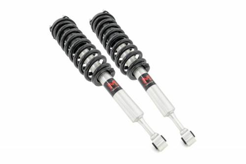 Rough Country - 502090 | Rough Country M1 Adjustable 0-2 Inch Leveling Monotube Struts For Toyota Tundra 4WD | 2007-2021