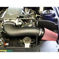 S&B Filters - CAI3-FMG10 | S&B Filters JLT Series 3 Cold Air Intake (2010 Mustang GT) Cotton Cleanable Red