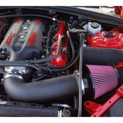S&B Filters - CAIP-CC1662 | S&B Filters JLT Cold Air Intake Kit (2016-2023 Camaro SS 6.2L) Cotton Cleanable Red