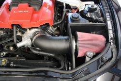 S&B Filters - CAIP-CZL1-12 | S&B Filters JLT Big Air Intake (2012-2015 ZL1 Camaro) Cotton Cleanable Red