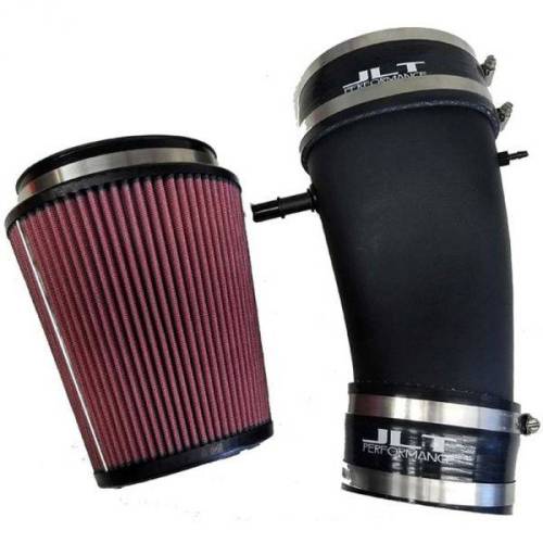 S&B Filters - JLTIK-GT500-10-F | S&B Filters JLT Induction Kit with Replacement Air Filter (2010-2014 Mustang GT500) Cotton Cleanable Red