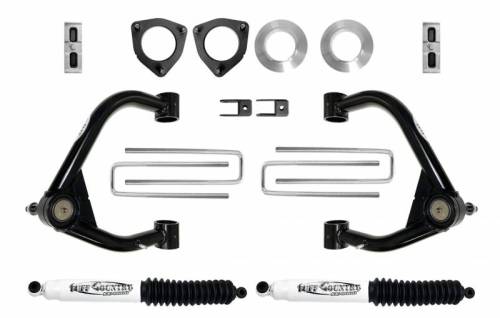 Tuff Country - 14199KN | Tuff Country 4 Inch Lift Kit With Upper Control Arms And Shocks For Chevrolet 1500 | 2019-2022