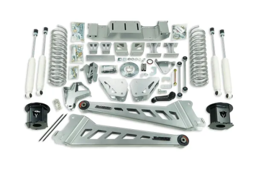 McGaughys Suspension Parts - 54416 | McGaughys 8 Inch Lift Kit 2019-2024 Dodge Ram 2500 Radius Arms 4WD Air Rear