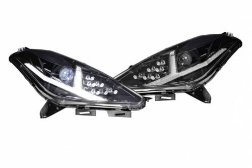 Morimoto - LF463 | Morimoto XB LED Headlights With Sequential Turn Signals For Chevrolet Corvette C7 | 2014-2019 | Pair