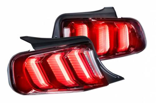 Morimoto - LF441.2 | Morimoto XB LED Tails Facelift / Red For Ford Mustang | 2010-2012 | Pair