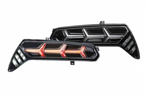 Morimoto - LF464 | Morimoto XB LED Tails Smoked For Chevrolet Corvette C7 | 2014-2018 | Pair