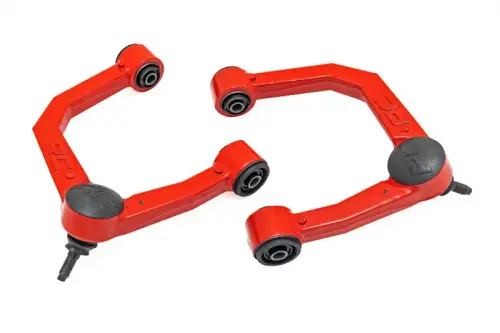 Rough Country - 74201ARED | Rough Country Forged Upper Control Arms | 3.5" Of Lift | Toyota 4Runner (2010-2023)/Tacoma (2005-2023) | Red