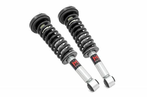 Rough Country - 502069 | Rough Country M1 Adjustable 0-2 Inch Leveling Monotube Struts For Ford F-150 4WD | 2009-2013