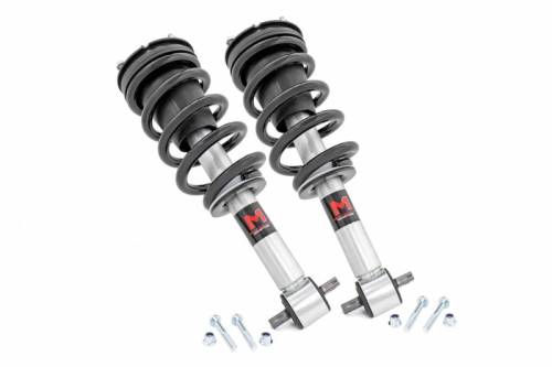 Rough Country - 502029 | Rough Country M1 Adjustable 0-2 Inch Leveling Monotube Struts For Chevrolet/GMC 1500 | 2007-2013