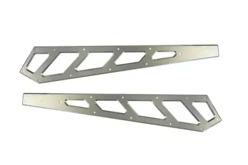 McGaughys Suspension Parts - 51207 | McGaughys Billet Face Plates RAW (fits Radius Arms), 2013-2024 Dodge Ram For 6 or 10 Inch Lift Kits