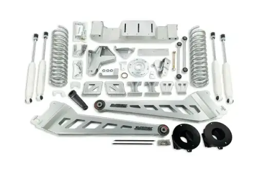McGaughys Suspension Parts - 54412 | McGaughys 6 Inch Lift Kit 2019-2024 Dodge Ram 2500 Radius Arms 4WD Air Rear