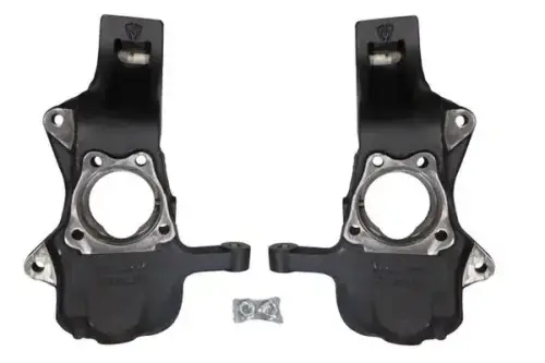 McGaughys Suspension Parts - 34209 | McGaughys 2 Inch Drop Spindles 2019-2025 GM Truck 1500 2WD/4WD