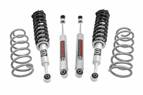 Rough Country - 76731 | Rough Country 2 Inch Lift Kit With RR Coils Springs For Toyota 4Runner 4WD | 2010-2023 | N3 Struts With N3 Rear Shocks