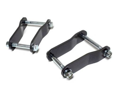 MaxTrac Suspension - 716710 | Rear lift Shackles 1 Inch (2007-2021 Toyota Tundra 2WD/4WD)
