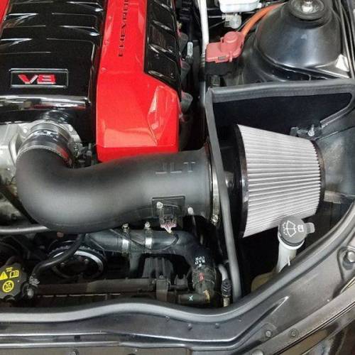 S&B Filters - CAIP-CC1062D | S&B Filters JLT Cold Air Intake Kit (2010-2015 Camaro SS 6.2L) Dry Extendable White
