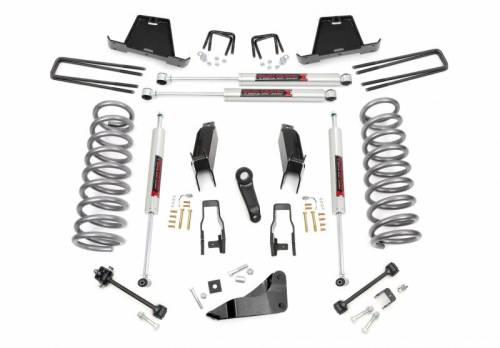 Rough Country - 39140 | Rough Country 5 Inch Lift Kit Dodge Ram 2500/3500 4WD | 2003-2007 | Gas, M1 Monotube