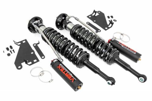 Rough Country - 689050 | Rough Country 2.5 Inch Adjustable Coilovers For Toyota Tundra | 2022-2024 | Front, Vertex Coilover