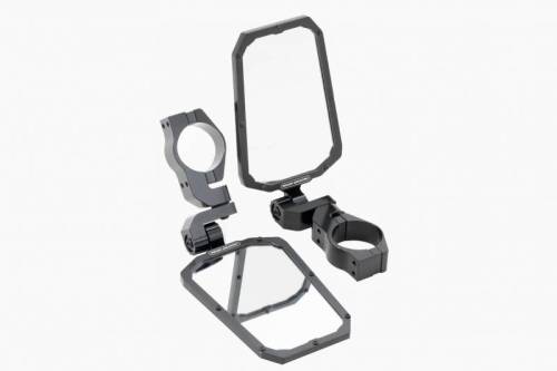 Rough Country - 99209 | Rough Country UTV Aluminum Side Mirrors For UTV With 1.5-2" Tube Roll Cage | Universal