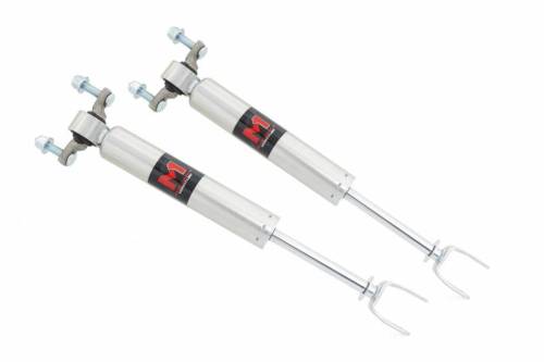 Rough Country - 770795_A | Rough Country 0-2" Front M1 Monotube Shock Absorbers For Chevrolet Silverado / GMC Sierra 2500 HD/3500 HD | 2011-2024