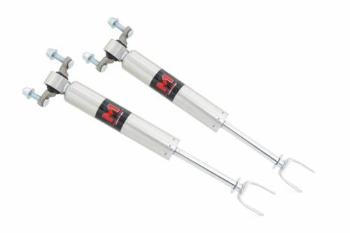Rough Country - 770795_A | Rough Country 0-2 Inch Front M1 Monotube Shocks (2011-2025 Silverado, Sierra 2500 HD, 3500 HD 2WD/4WD)