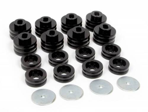Daystar Suspension - KG04025BK | Polyurethane Body Mounts (1999-2014 GM 1500, 2001-2014 GM 2500 HD 2WD/4WD)