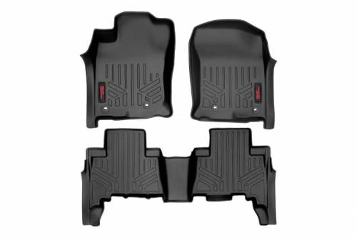 Rough Country - M-71313 | Rough Country Floor Mats Front & Rear For Toyota 4Runner 2/4WD | 2013-2023