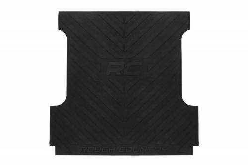 Rough Country - RCM685 | Rough Country Bed Mat With RC Logos For Ram 1500 (2019-2023) / 1500 TRX (2021-2023) | 5' 7" Bed