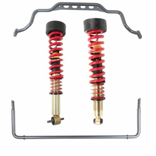 Belltech - 1105HK | Belltech 0.5 to 2 Inch Front / 1 to 2.5 Inch Rear Complete Lowering Kit with Height Adjustable Coilovers & Sway Bars (2021-2023 Tahoe/Yukon 2WD/4WD)