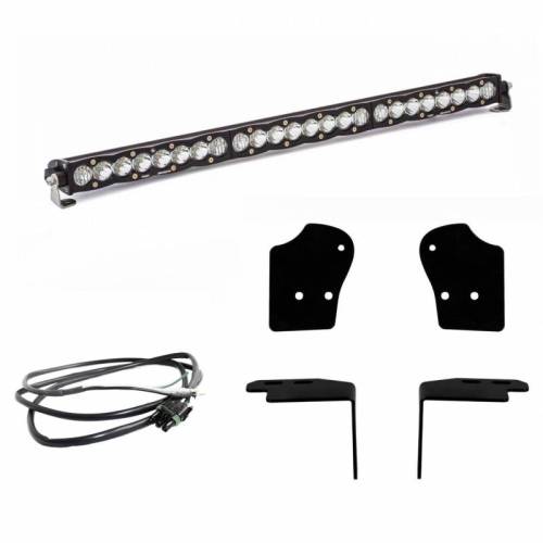 Baja Designs - 447561 | Baja Designs S8 30 Inch Upper Grille LED Light Bar Kit For Ford F-150 Raptor | 2017-2020