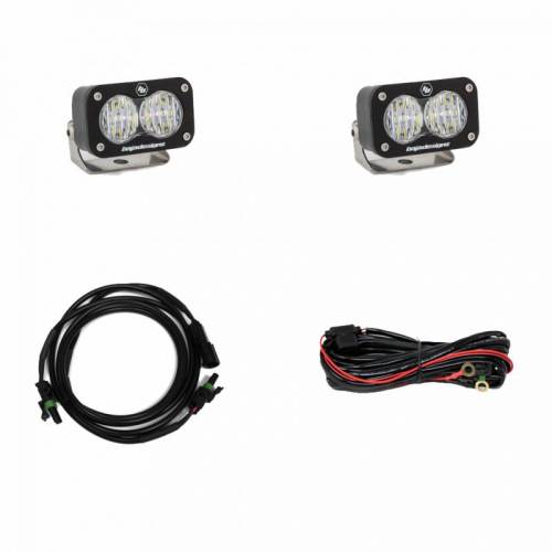 Baja Designs - 447720 | Baja Designs S2 Sport Dual Reverse Light Kit For Toyota 4Runner / Tacoma | 2005-2022