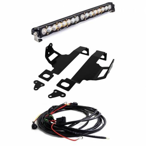 Baja Designs - 447791 | Baja Designs S8 20 Inch Bumper LED Light Bar Kit For Ford F-250 / F-350 Super Duty | 2011-2016