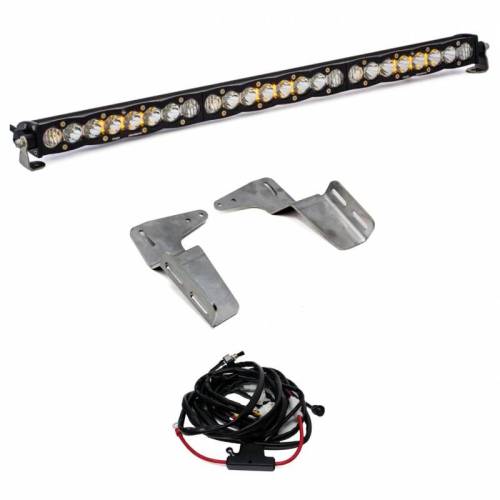 Baja Designs - 447801 | Baja Designs S8 30 Inch Bumper LED Light Bar Kit For Toyota Tacoma | 2005-2015