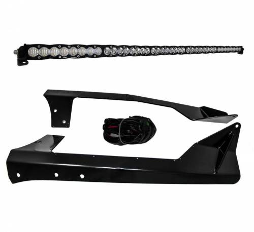 Baja Designs - 477500 | Baja Designs S8 50 Inch Roof Mount LED Light Bar Kit For Jeep Wrangler JK | 2007-2018 | Driving/Combo Light Pattern, Clear