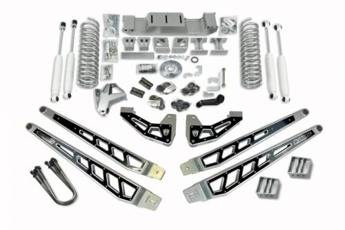 McGaughys Suspension Parts - 54419 | McGaughys 8 Inch Lift Kit 2019-2024 Dodge Ram 3500 4-Link Kit 4WD