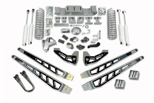 McGaughys Suspension Parts - 54419 | McGaughys 8 Inch Lift Kit 2019-2023 Dodge Ram 3500 4-Link Kit 4WD