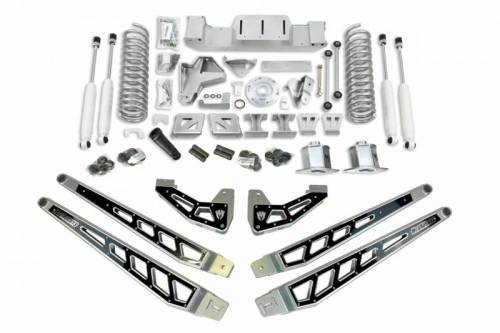McGaughys Suspension Parts - 54424 | McGaughys 6 Inch Lift Kit 2019-2023 Dodge Ram 2500 4-Link Kit 4WD