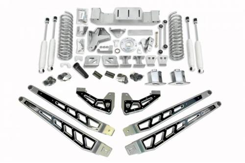 McGaughys Suspension Parts - 54424 | McGaughys 6 Inch Lift Kit 2019-2024 Dodge Ram 2500 4-Link Kit 4WD